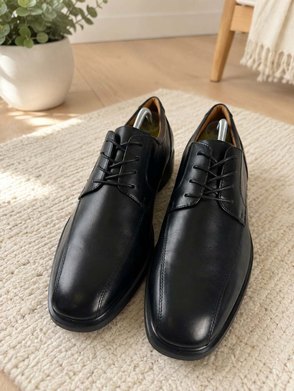 Florsheim Comfortech Ortholite Black Leather Oxford Dress Shoes Men’s 10.5 M